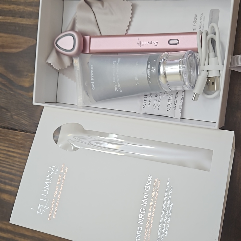 Lumina NRG Mini Glow Microcurrent Face Sculpting Tool